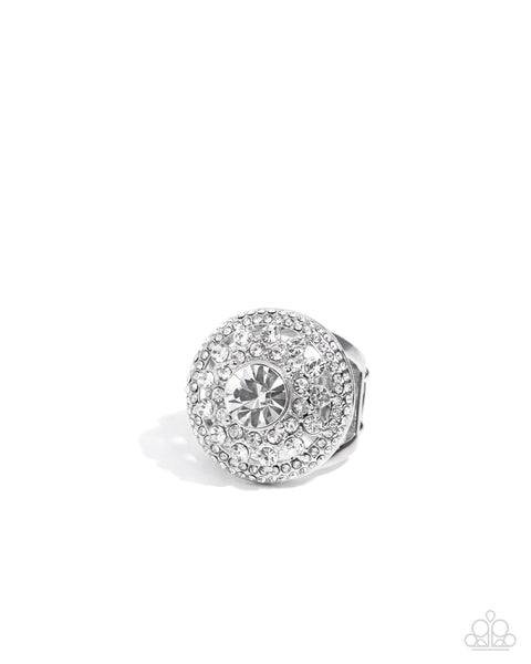Paparazzi Just The Same - White Ring