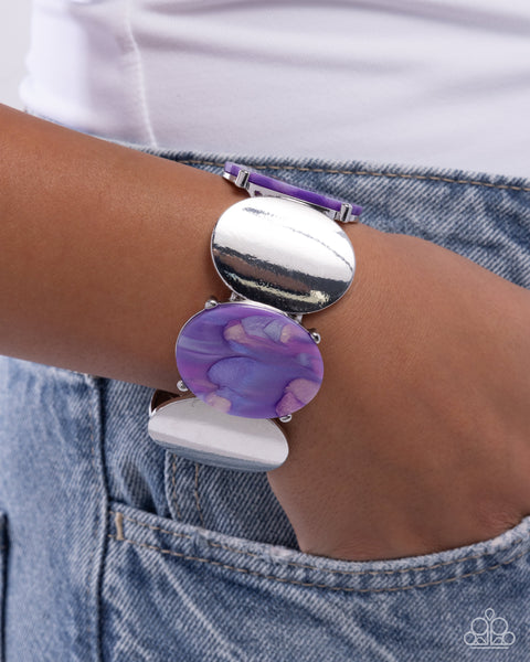 Paparazzi Longing for More - Purple Bracelet