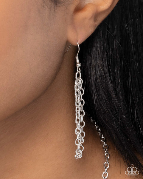 Paparazzi Stained Glass Statement - Multi Necklace