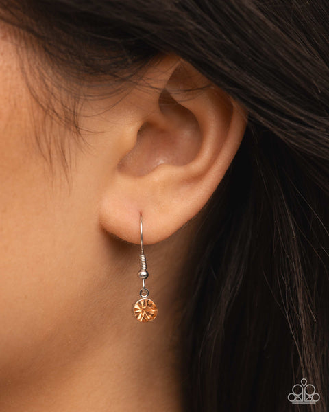 Paparazzi Floral Feature Necklace and Floral Factor Bracelet Yellow Set