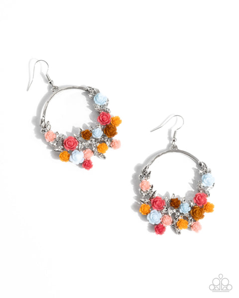 Paparazzi Exceptional Ease - Multi Earrings