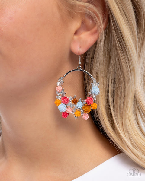 Paparazzi Exceptional Ease - Multi Earrings
