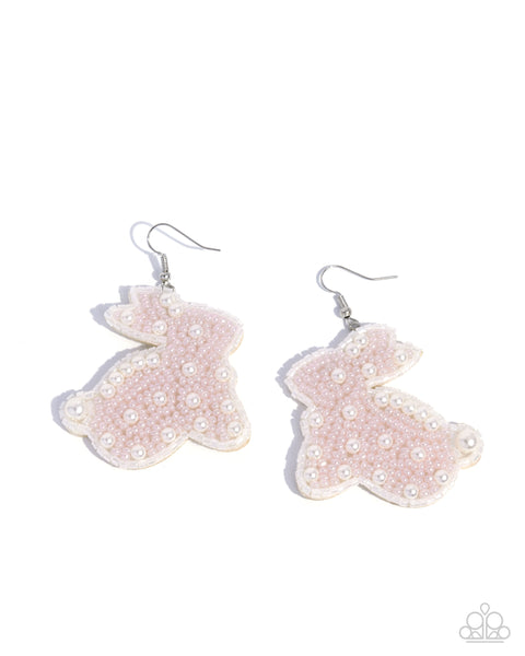 Paparazzi Easter Elegance - Pink Earrings