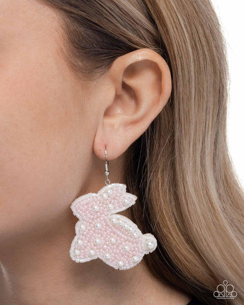 Paparazzi Easter Elegance - Pink Earrings