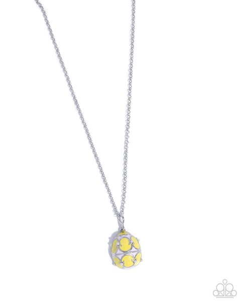 Paparazzi Elevated Easter - Yellow Necklace