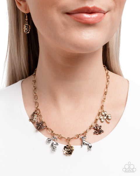 Paparazzi Storyteller Sheen - Multi Necklace
