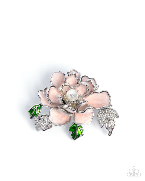 Paparazzi Blooming Belonging - Pink Brooch