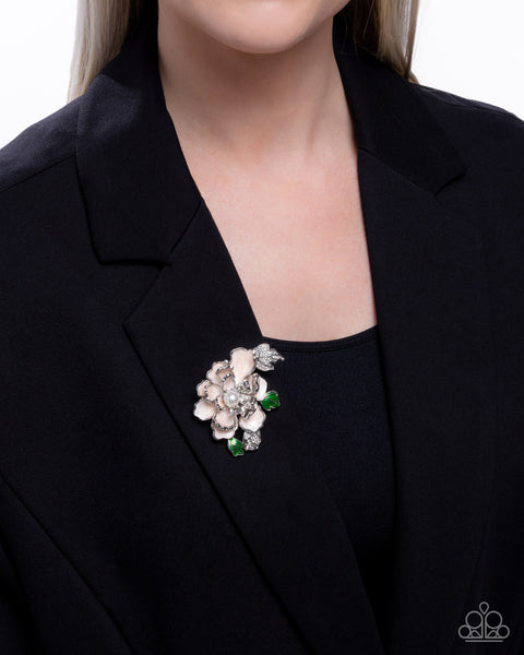Paparazzi Blooming Belonging - Pink Brooch