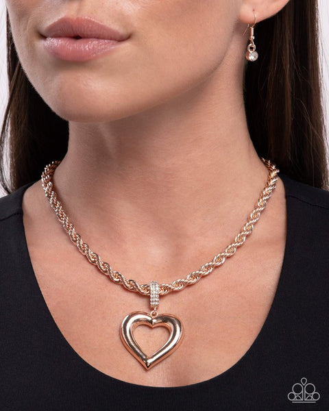 Admirable Academy Necklace Rose Gold