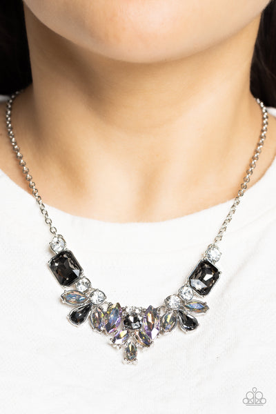 Paparazzi Prima Donna Dazzle - Silver Necklace