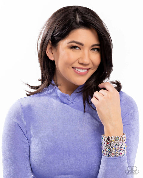 Paparazzi Paparazzi Millennial Medley - Multi Iridescent Bracelet