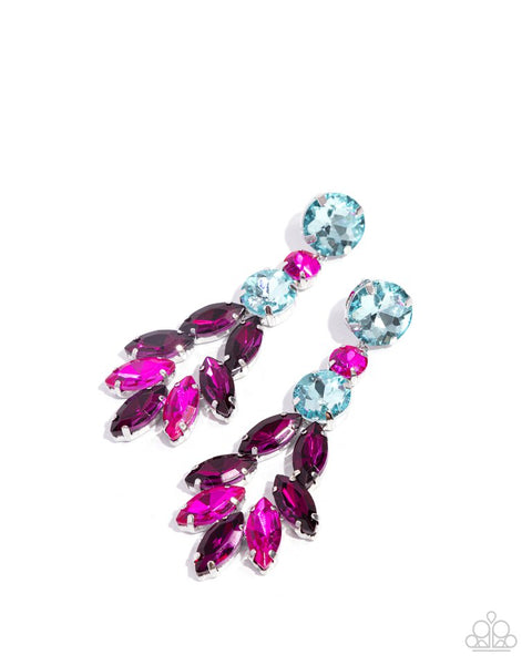 Paparazzi Cascading Cache Multi Earrings