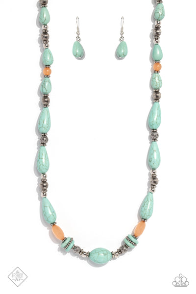 Paparazzi Nile River Redux - Blue Necklace