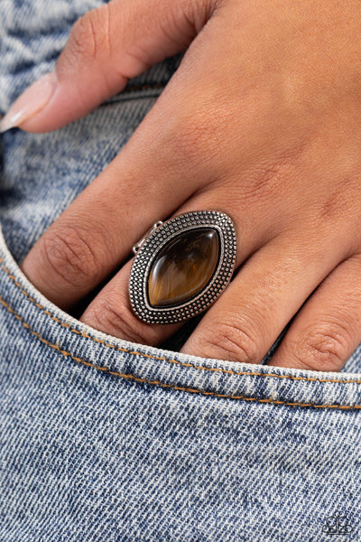 Paparazzi Artisanal Apothecary - Brown Ring
