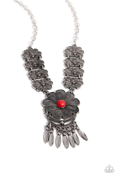 Paparazzi A La ROGUE - Red Necklace