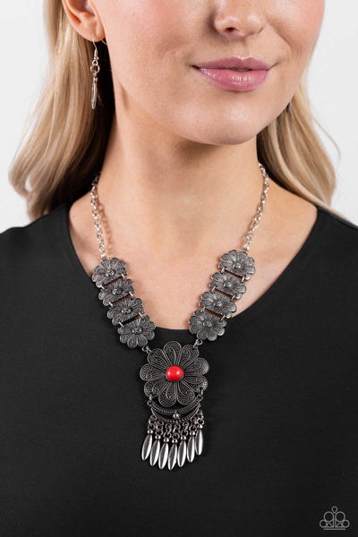 Paparazzi A La ROGUE - Red Necklace