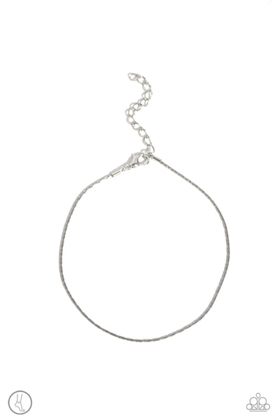 Paparazzi High-Tech Texture - Silver Anklet