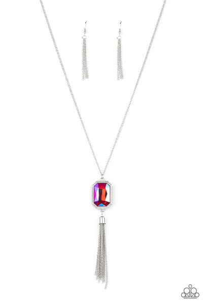 Paparazzi Blissed Out Opulence Pink Necklace