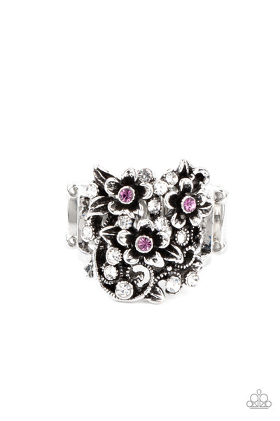 Paparazzi Perfectly Perennial - Purple ring