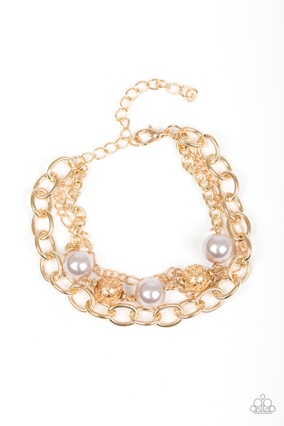 Vintage Variety - Gold bracelet