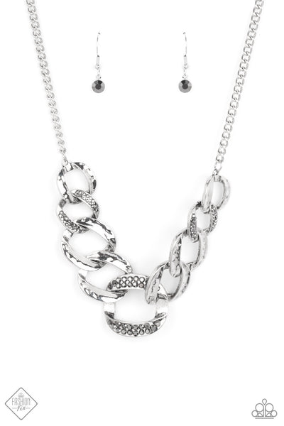 Paparazzi Bombshell Bling - Silver March Fashion Fix