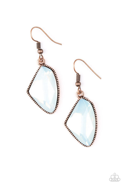 Paparazzi Mystic Mist Copper Earrings