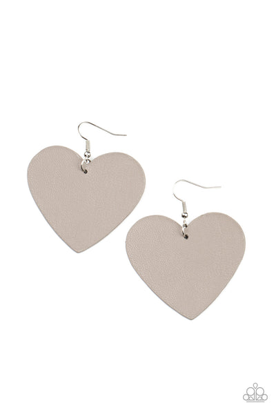 Paparazzi Country Crush Silver Earrings
