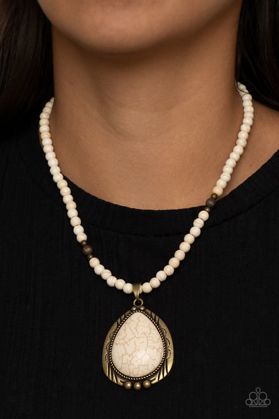 Paparazzi Evolution - Brass Necklace