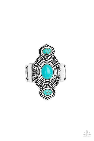 Paparazzi Dune Drifter - Blue Ring