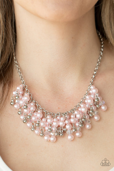 Paparazzi Champagne Dreams Pink Necklace