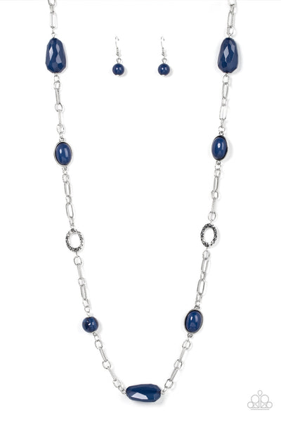 Paparazzi Barcelona Bash - Blue Necklace