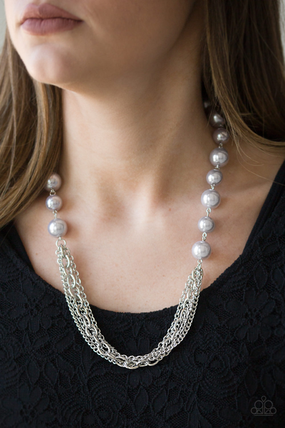 Paparazzi Runaway Bridesmaid - Silver Necklace