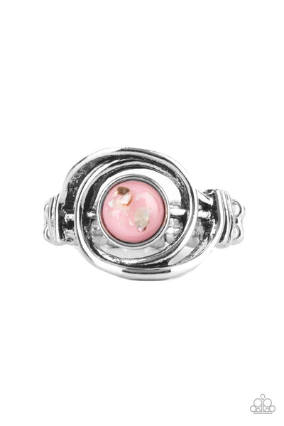 Paparazzi Celestial Karma - Pink Ring