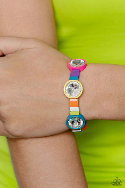 Paparazzi Multicolored Madness - Multi LOP Bracelet