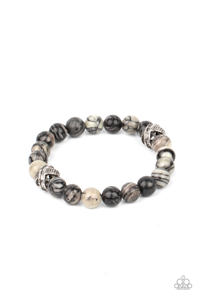Paparazzi ZEN Commandments Black Bracelet