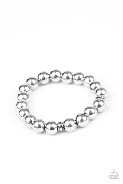 Paparazzi Resilience - Silver Urban Bracelet