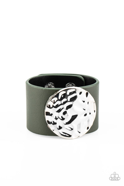 Paparazzi The Future Looks Bright - Green Bracelet