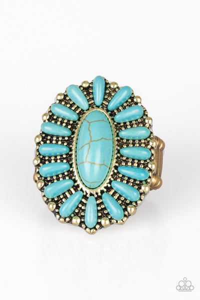 Paparazzi Cactus Cabana Brass Ring