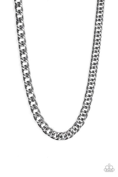 Paparazzi Omega - Black men’s Necklace