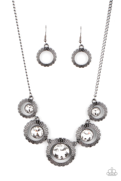 Paparazzi PIXEL Perfect - Black Necklace