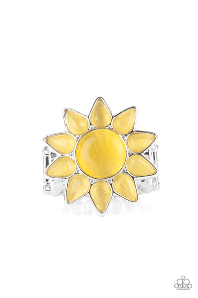 Paparazzi Blossoming Sunbeams - Yellow Ring