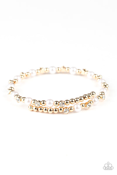 Paparazzi Decadently Dainty - Gold Bracelet