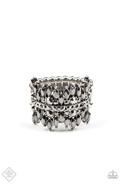 Paparazzi Cosmic Confetti - Silver Ring