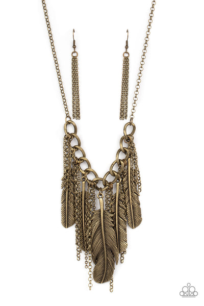 Paparazzi NEST Friends Forever - Brass Necklace