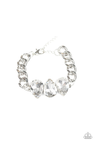 Paparazzi Bring Your Own Bling White Bracelet