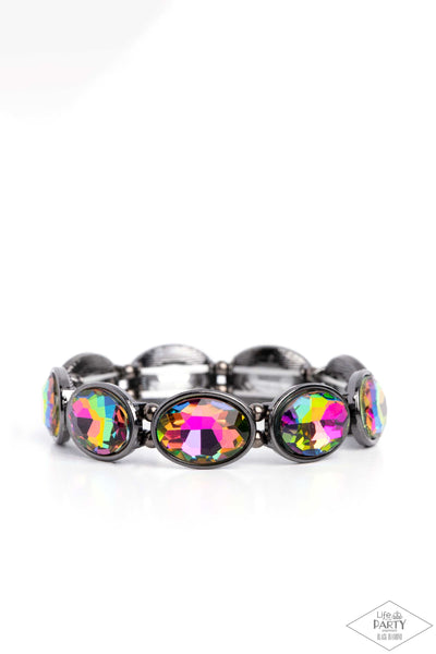 Paparazzi Diva In Disguise - Multi Oil Spill Bracelet