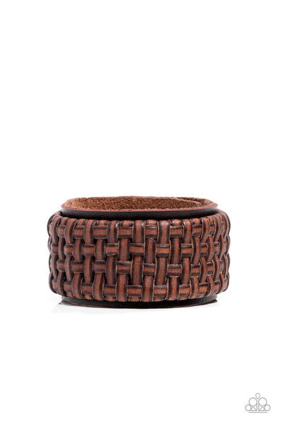 Paparazzi Urban Expansion - Brown Urban Bracelet