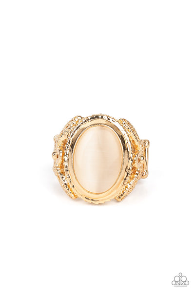 Paparazzi Deep Freeze - Gold Ring