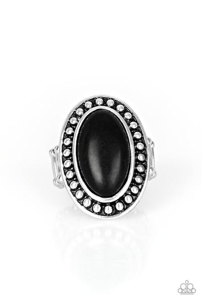 Paparazzi Desert Heat Black Ring