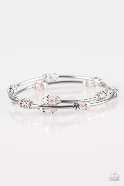 Paparazzi Into Infinity - Pink Bracelet